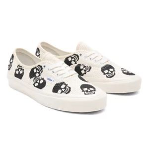 Vans Anaheim Factory Authentic 44 DX Woven Sneaker Skull 6.5 Women’s / 5 Men’s